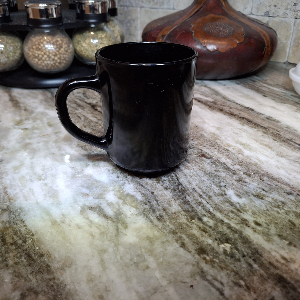 Classic Black Coffee Mug